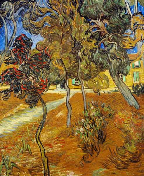 Jardín del hospital St. Paul – Van Gogh Vincent Van Gogh mx.artemisreproduction.com