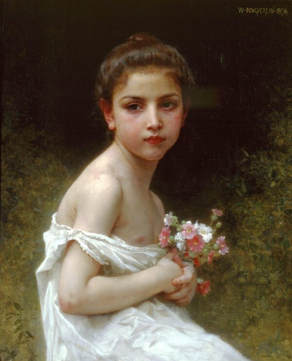 Ramo de chicas – William Bouguereau William Bouguereau mx.artemisreproduction.com