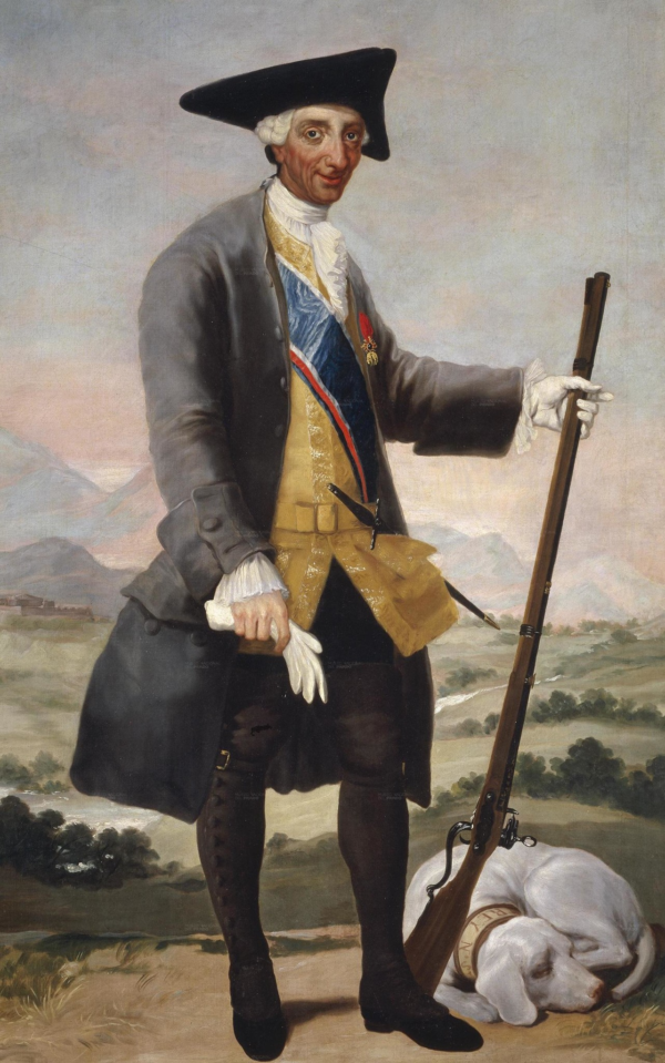 El rey Carlos III en cazador – Francisco de Goya Francisco de Goya mx.artemisreproduction.com