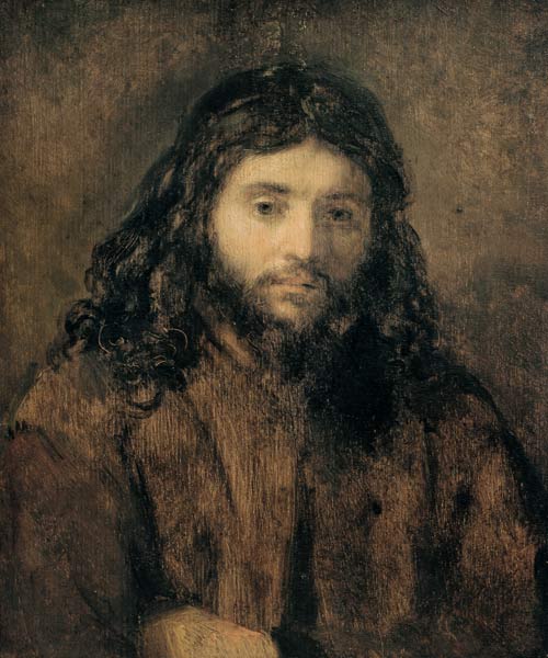 Cabeza de Cristo de Rembrandt van Rijn Rembrandt van Rijn mx.artemisreproduction.com