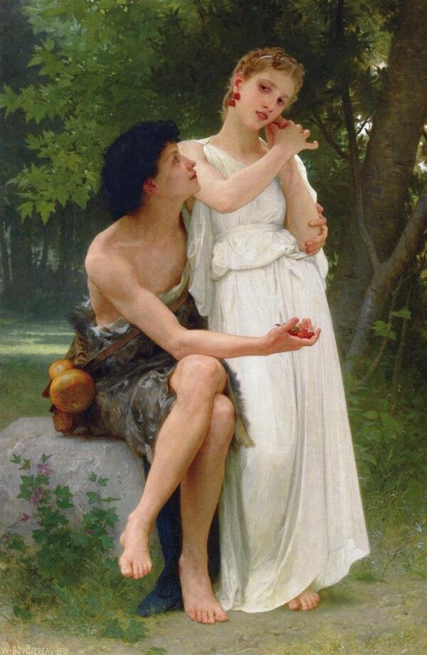 Sus primeras joyas – William Bouguereau William Bouguereau mx.artemisreproduction.com