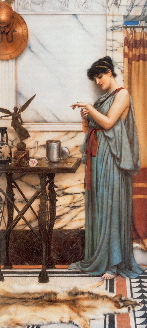 Regalo de cumpleaños – John William Godward John William Godward mx.artemisreproduction.com