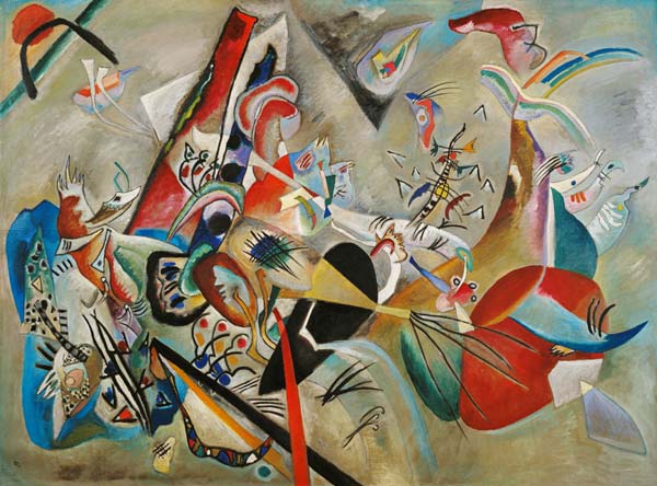 En el gris – Vassily Kandinsky Vasili Kandinski mx.artemisreproduction.com