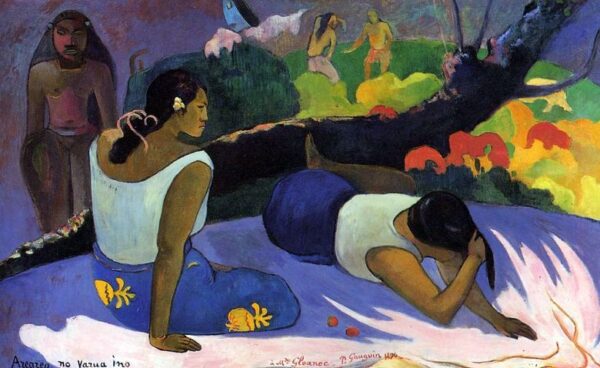 Arearea de los malos espíritus – Paul Gauguin Paul Gauguin mx.artemisreproduction.com