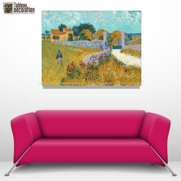 Granja en Provenza – Van Gogh Vincent Van Gogh mx.artemisreproduction.com 5