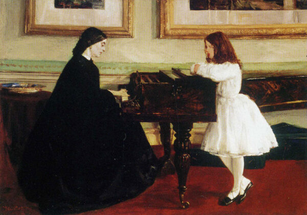 Al piano – James Abbott McNeill Whistler James Abbott McNeill Whistler mx.artemisreproduction.com