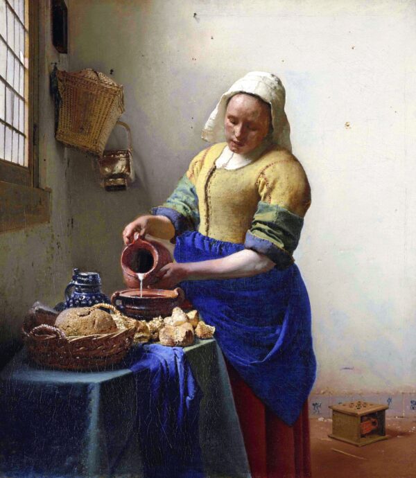 La Lechera – Johannes Vermeer Cuadros Populares mx.artemisreproduction.com