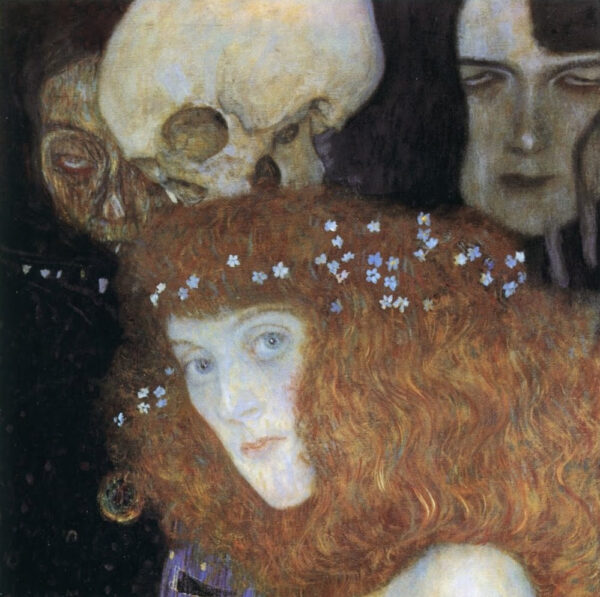 La Esperanza I (Detalle) – Gustav Klimt Gustav Klimt mx.artemisreproduction.com