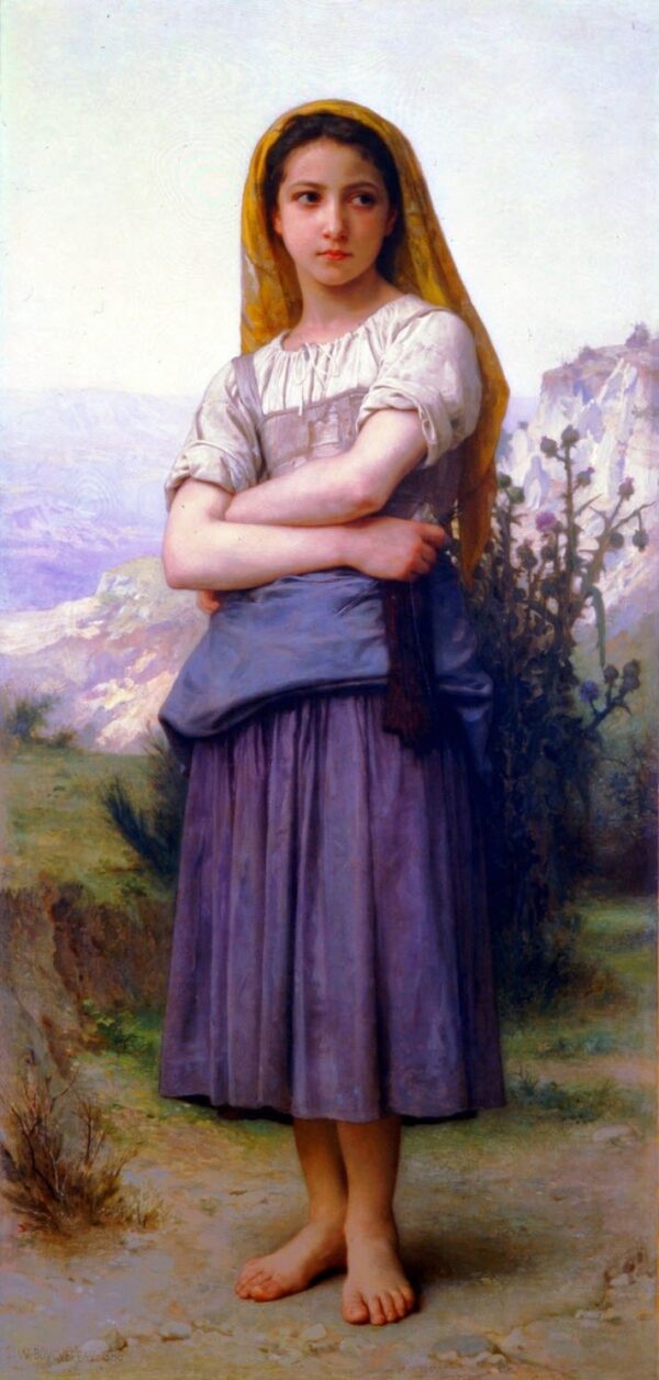 Máquina de tejer – William Bouguereau William Bouguereau mx.artemisreproduction.com