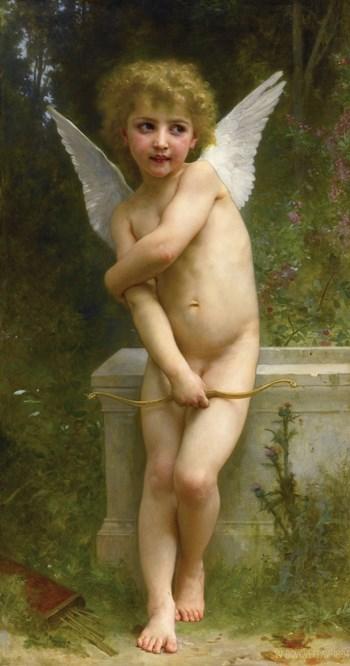 El amor golpeado – William Bouguereau William Bouguereau mx.artemisreproduction.com