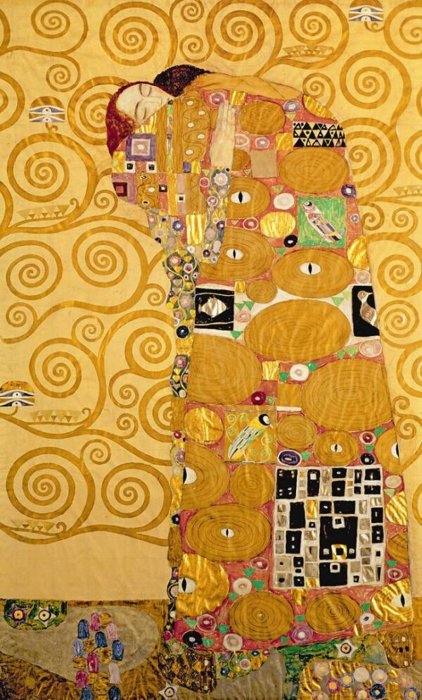 El cumplimiento – Gustav Klimt Cuadros Populares mx.artemisreproduction.com