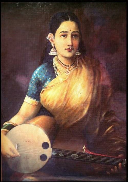 Dame con Swarbat – Ravi Varmâ mx.artemisreproduction.com