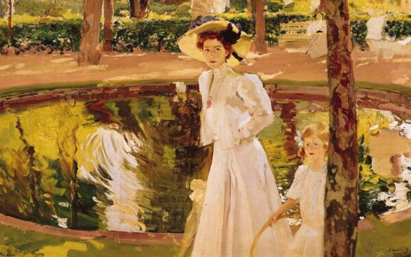 Marianne en los jardines – Sorolla Joaquín Sorolla mx.artemisreproduction.com