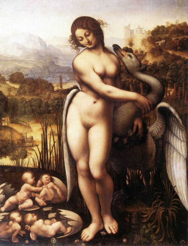 Léda y el Cisne – Leonardo da Vinci Leonardo da vinci mx.artemisreproduction.com