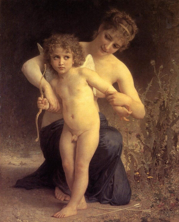 El amor desarmado – William Bouguereau William Bouguereau mx.artemisreproduction.com