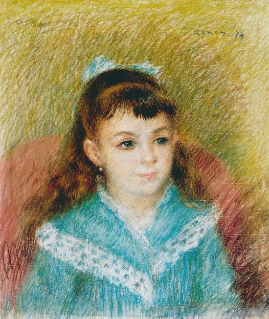 Retrato de una joven (Elisabeth Maître) – Pierre-Auguste Renoir Pierre-Auguste Renoir mx.artemisreproduction.com