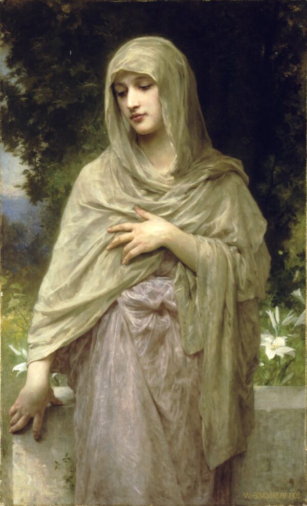 Modestia – William Bouguereau William Bouguereau mx.artemisreproduction.com