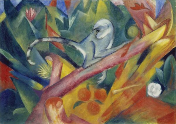 El mono – Franz Marc Franz Marc mx.artemisreproduction.com