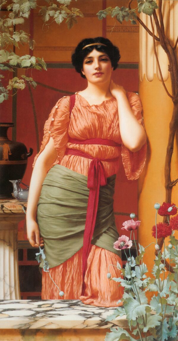 Nérissa – John William Godward John William Godward mx.artemisreproduction.com