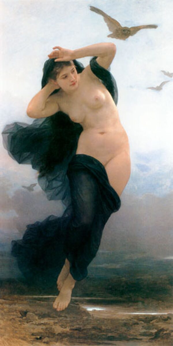 Noche – William Bouguereau William Bouguereau mx.artemisreproduction.com