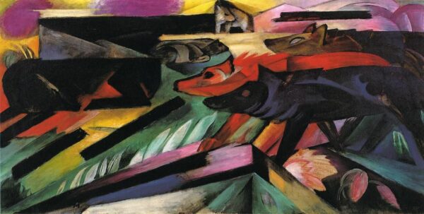 Los Lobos (Guerra de los Balcanes) – Franz Marc Franz Marc mx.artemisreproduction.com