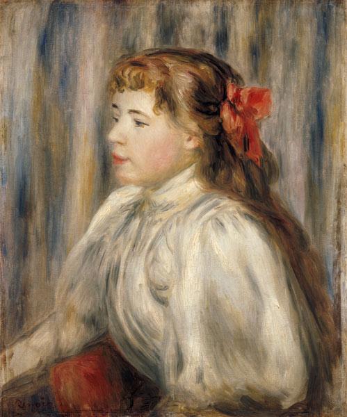 Retrato de una joven – Pierre-Auguste Renoir Pierre-Auguste Renoir mx.artemisreproduction.com