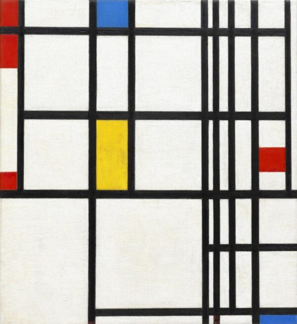 Composición en rojo, azul y amarillo – Mondrian Piet Mondrian mx.artemisreproduction.com