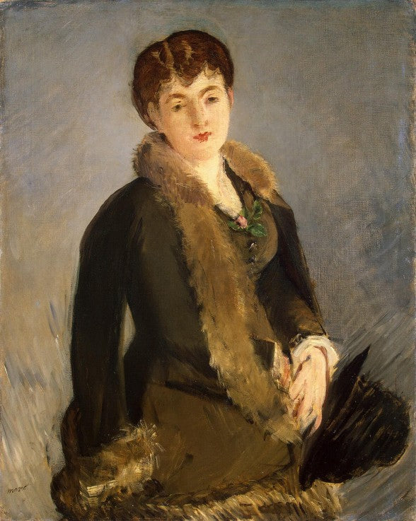 Retrato de la señorita Isabelle Lemonnier – Edouard Manet Édouard Manet mx.artemisreproduction.com