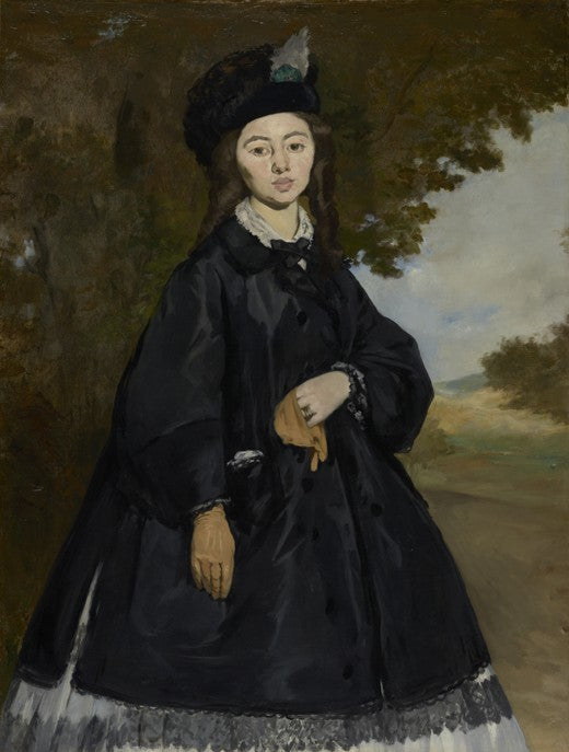 Retrato de Madame Brunet – Edouard Manet Édouard Manet mx.artemisreproduction.com