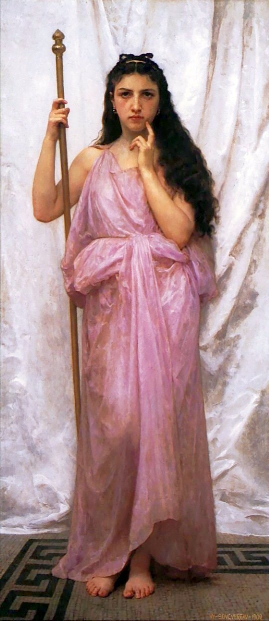 Joven sacerdotisa – William Bouguereau William Bouguereau mx.artemisreproduction.com