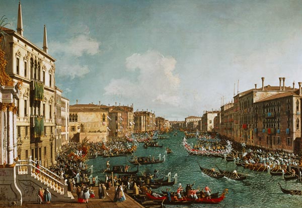 Régatas en el Gran Canal – Giovanni Antonio Canal Giovanni Antonio Canal mx.artemisreproduction.com