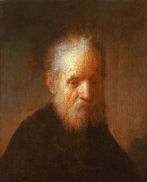 Viejo hombre con barba – Rembrandt van Rijn Rembrandt van Rijn mx.artemisreproduction.com