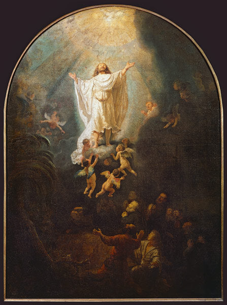 Ascensión de Cristo 1636 – Rembrandt van Rijn Rembrandt van Rijn mx.artemisreproduction.com