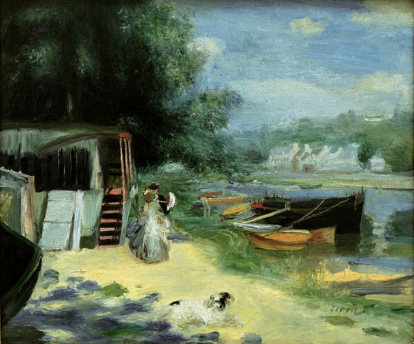 El lugar de baño 1871 – Pierre-Auguste Renoir Pierre-Auguste Renoir mx.artemisreproduction.com