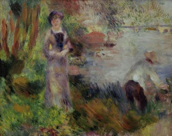 A la orilla del Sena en Argenteuil, 1878 – Pierre-Auguste Renoir Pierre-Auguste Renoir mx.artemisreproduction.com