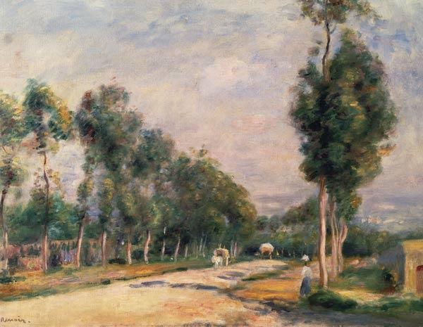 Ruta cerca de Louveciennes 1895 – Pierre-Auguste Renoir Pierre-Auguste Renoir mx.artemisreproduction.com