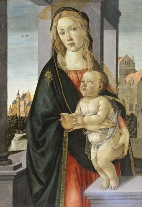 Virgen y niño – Sandro Botticelli Sandro Botticelli mx.artemisreproduction.com