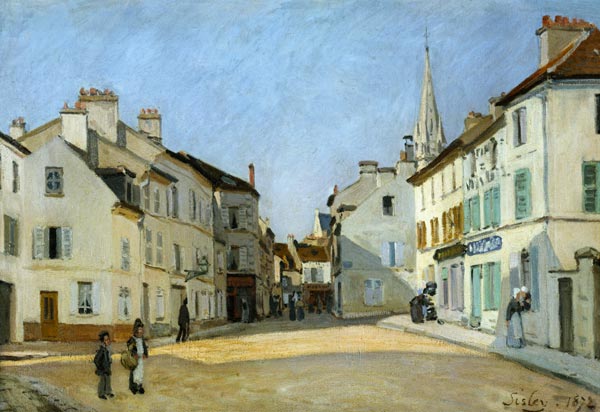 Rue de la Chaussee à Argenteuil – Van Gogh se traduce al español mexicano como “Calle de la Chaussee en Argenteuil – Van Gogh Vincent Van Gogh mx.artemisreproduction.com