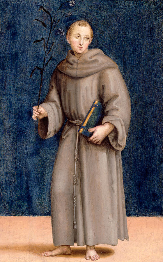 San Antonio de Padua del retablo Colonna – Rafael (pintor) Rafael Sanzio mx.artemisreproduction.com