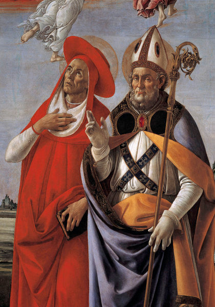 San Jerónimo y San Eladio – Sandro Botticelli Sandro Botticelli mx.artemisreproduction.com