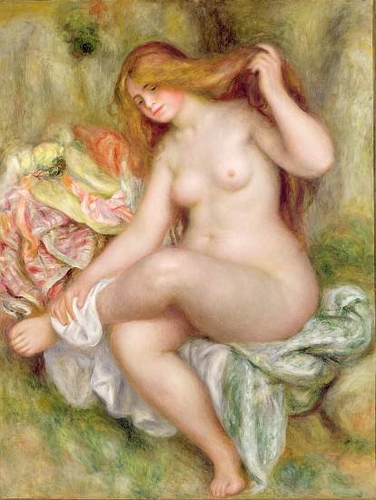 Baño sentado, 1903 – Pierre-Auguste Renoir Pierre-Auguste Renoir mx.artemisreproduction.com