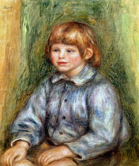 Retrato sentado de Claude Renoir – Pierre-Auguste Renoir Pierre-Auguste Renoir mx.artemisreproduction.com