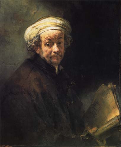 Autorretrato como Paul – Rembrandt van Rijn Rembrandt van Rijn mx.artemisreproduction.com