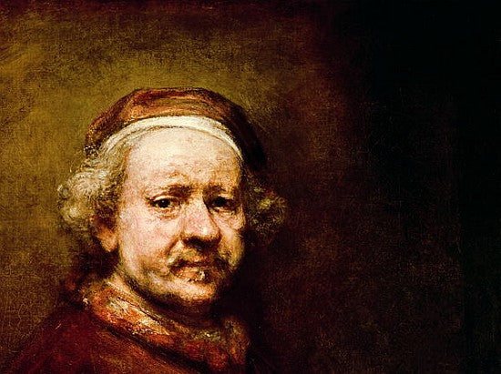 Autorretrato a la edad de 63 años, 1669 – Rembrandt van Rijn Rembrandt van Rijn mx.artemisreproduction.com