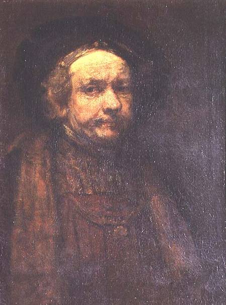 Autorretrato de un anciano – Rembrandt van Rijn Rembrandt van Rijn mx.artemisreproduction.com