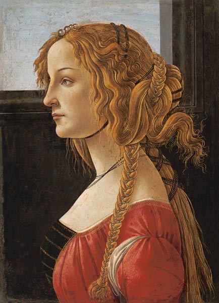 Retrato de Simonetta Vespucci – Sandro Botticelli Sandro Botticelli mx.artemisreproduction.com