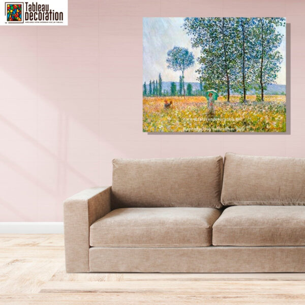 Campos en primavera – Claude Monet Claude Monet mx.artemisreproduction.com 2