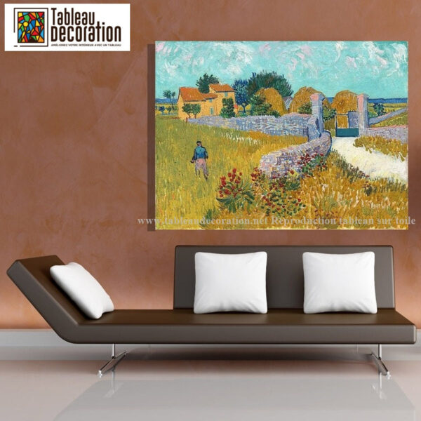 Granja en Provenza – Van Gogh Vincent Van Gogh mx.artemisreproduction.com 6