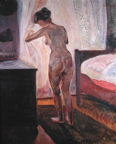 Nu de pie en la ventana – Edvard Munch Edvard Munch mx.artemisreproduction.com