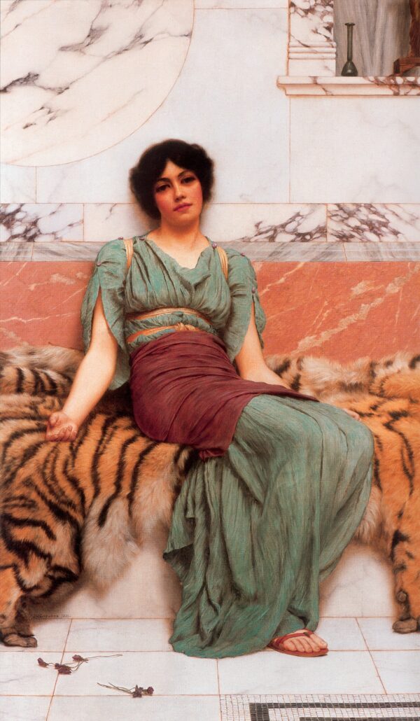 Dulces sueños – John William Godward John William Godward mx.artemisreproduction.com